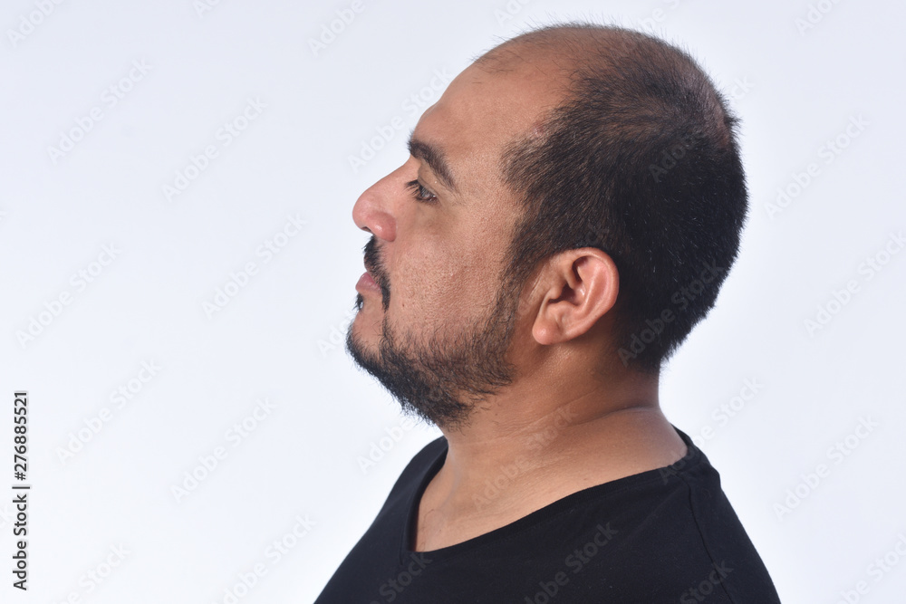 portrait of a latin american man, smiling portrait of a latin american man, smiling