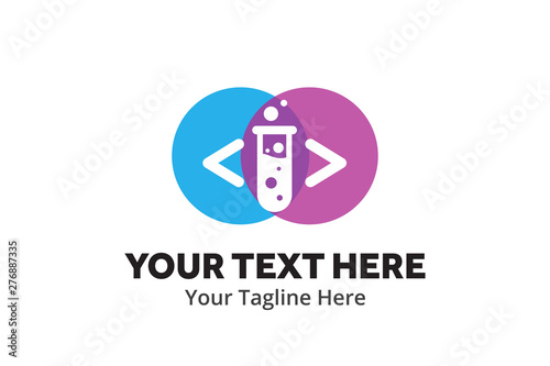 Free Download unique web developer simple logo creative design in flat style with color . web designer logo creative design for identity and community - GFXLoad