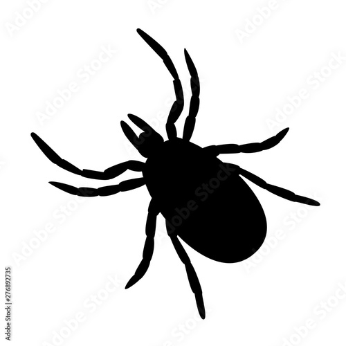 simple black and white tick symbol or icon on white background © Christian Horz