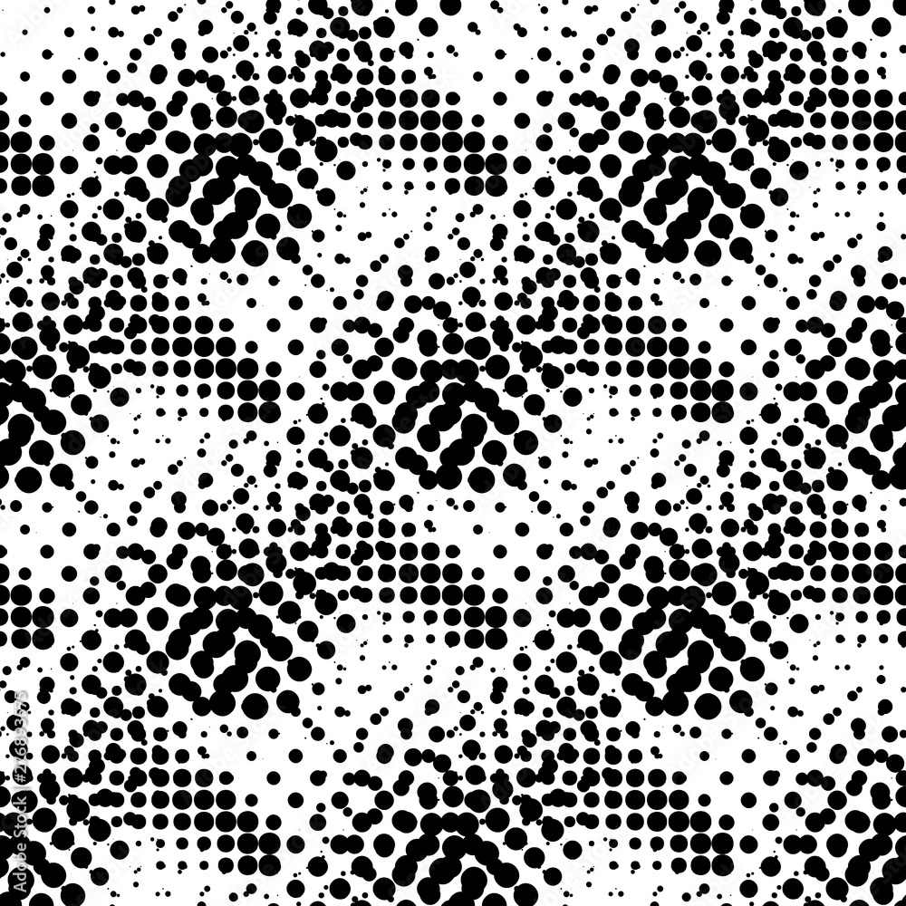 Modern halftone background meaningful dots Abstract futuristic backdrop.