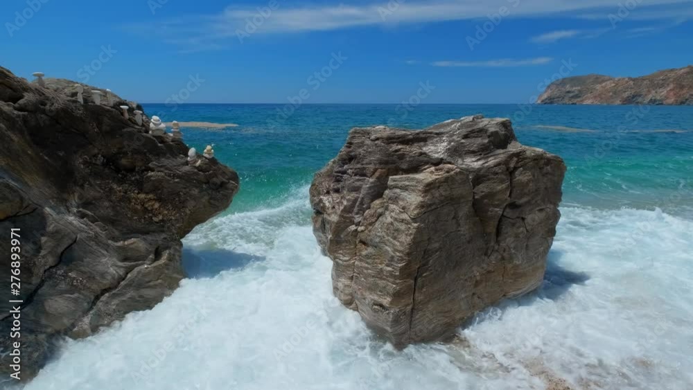 Paleochori beach, Milos island, Cyclades, Greece Paleochori beach, Milos island, Cyclades, Greece