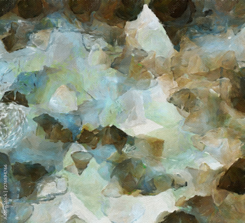 Obraz premium Colorful texture background for artistic design. Abstract art elements pattern. Paint strokes on canvas. Creative modern wallpaper. Web graphic decor template.