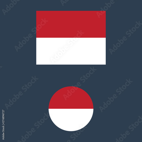 vector illustration of Indonesia flag sign symbol Free Download vector illustration of Indonesia flag sign symbol - GFXLoad