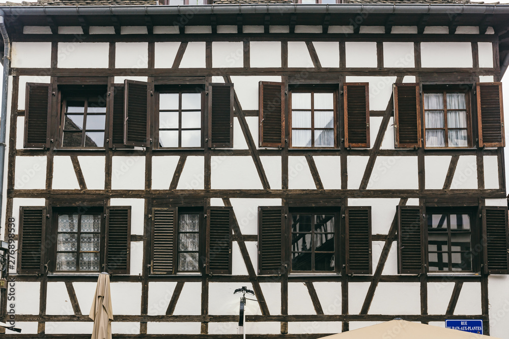 windows of old european house windows of old european house