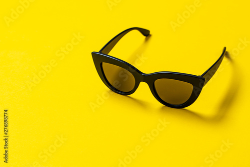 women's sunglasses top view