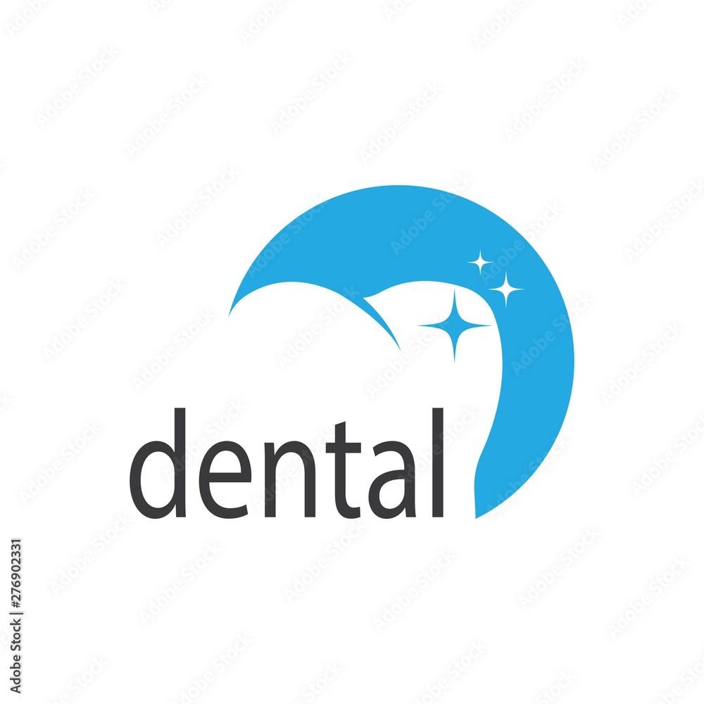 Fototapeta premium Dental logo Template vector illustration icon design