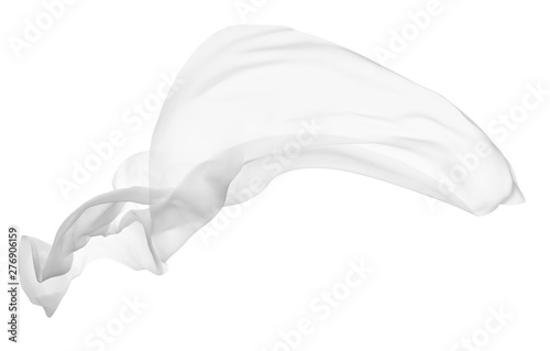 Canvas Print white cloth fabric textile wind