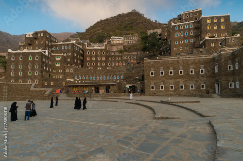 Rojal Heritage Vilage in Asir Province in Saudi Arabia