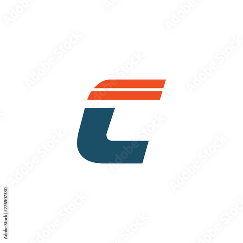 Free Download C letter initial logo design template - GFXLoad