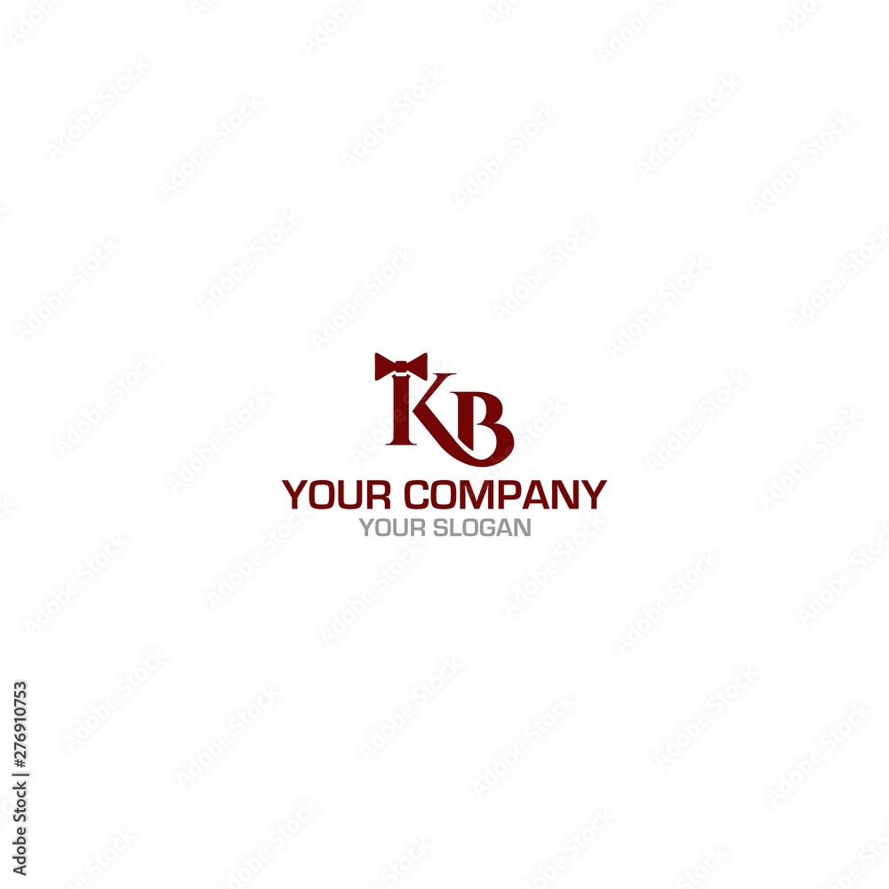 KB Logo Design Vector Template