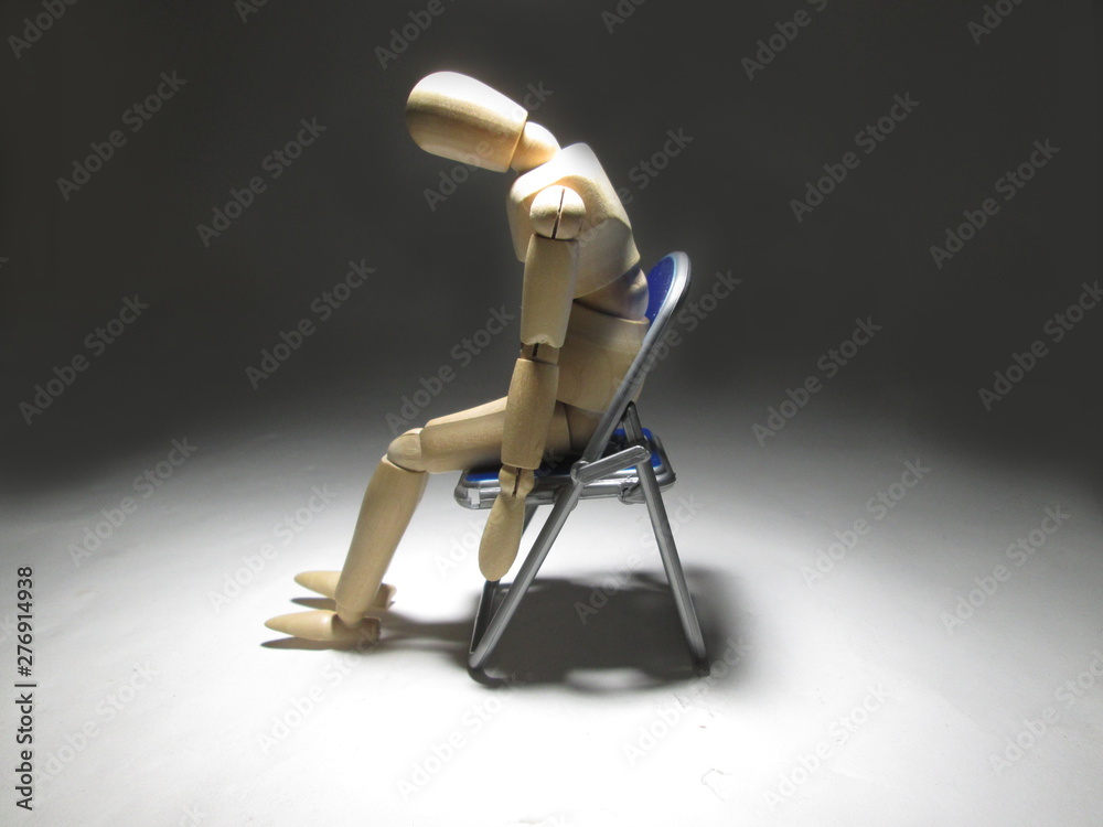 うなだれるデッサン人形 Stock 写真 Adobe Stock