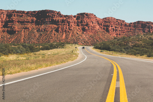 road in mountains