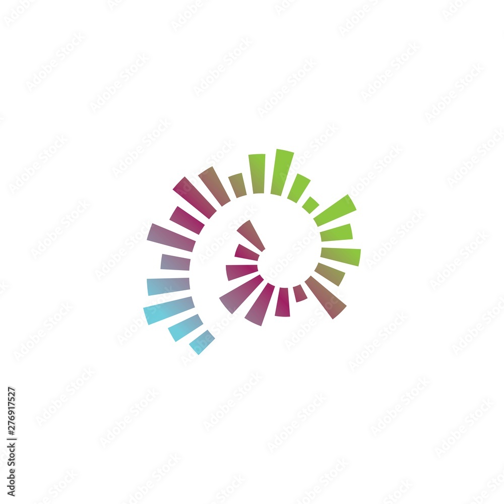 Obraz premium sound wave ilustration logo vector icon template