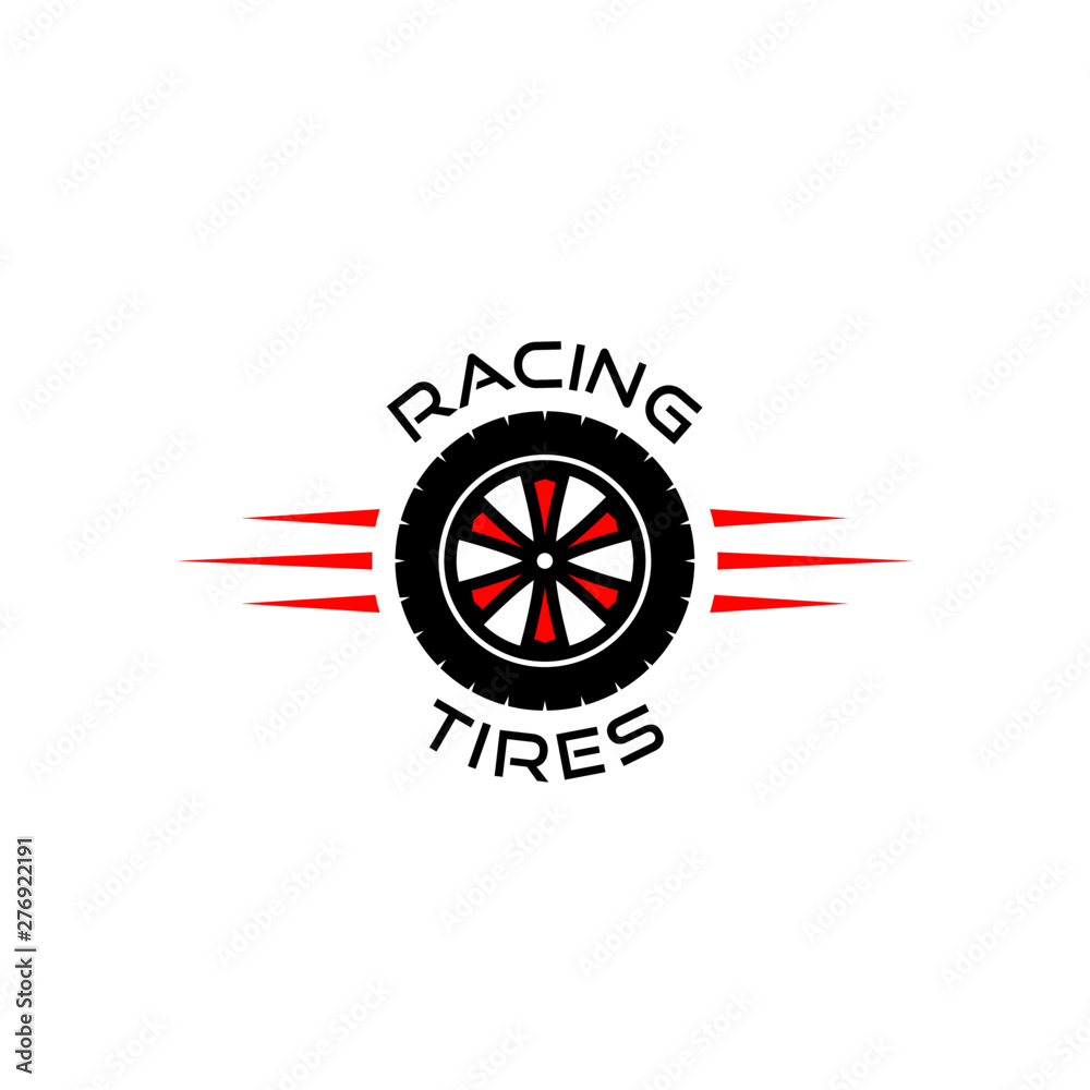 Tire Logo Design Vector Template