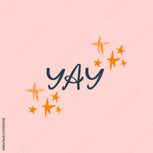 Photography Yay text, happy day