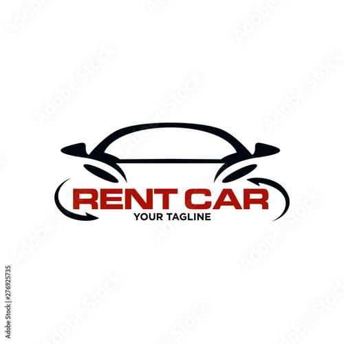Rent Car Logo Template