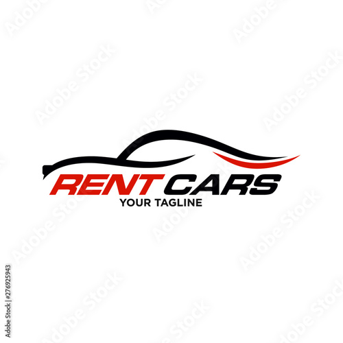 Rent Car Logo Template