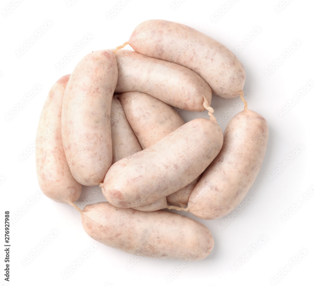 Traditional bavarian white sausages Traditional bavarian white sausages