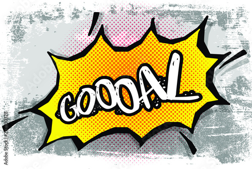 design for football goal banner
