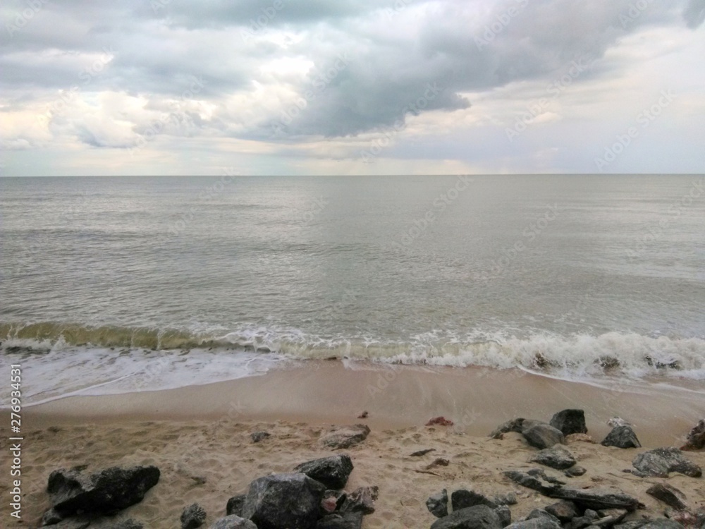 beach at sunset