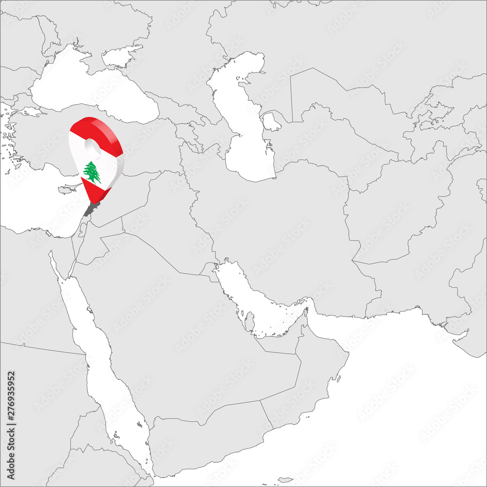 Lebanese Republic Location Map On Map Asia 3d Lebanon Flag Map Marker 1000 F 276935952 MogVj85vKlxv6u8F27bFhq06m55KlEsN 