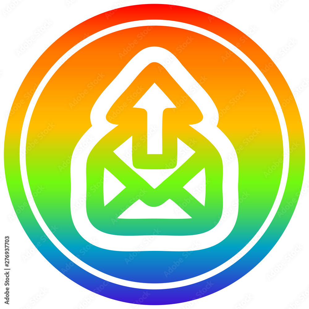 send email circular in rainbow spectrum send email circular in rainbow spectrum