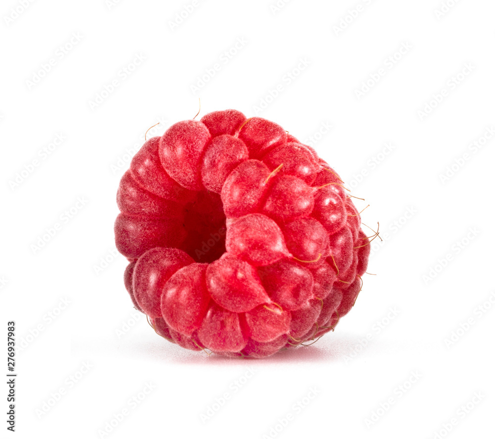 ripe raspberry set isolated on white background ripe raspberry set isolated on white background