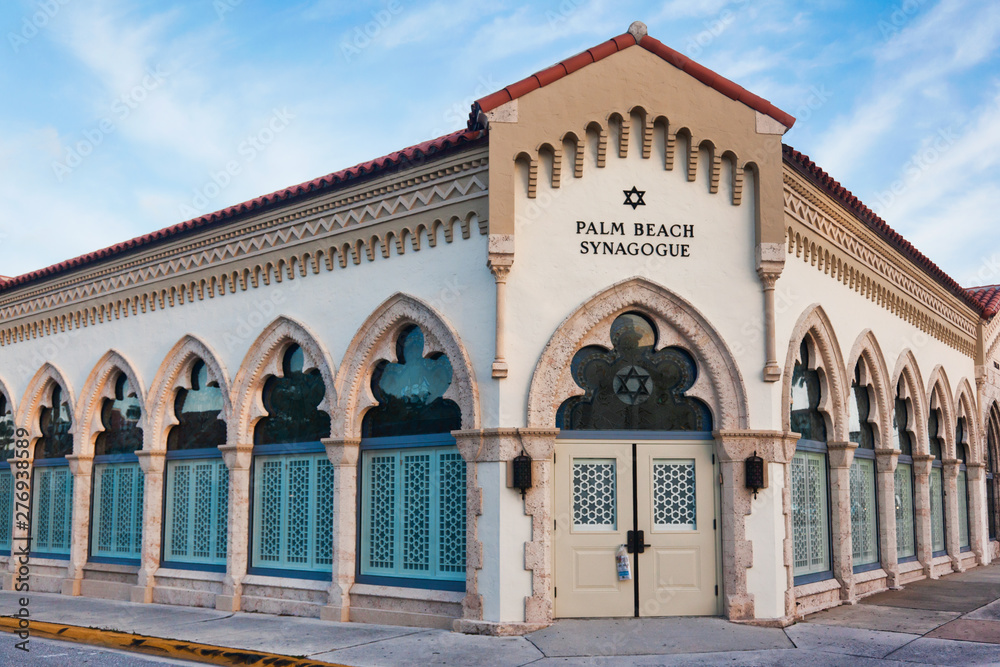 Obraz premium Synagogue in Palm Beach, Florida, USA.