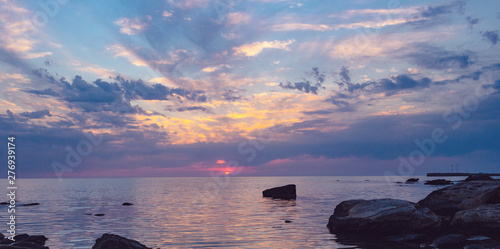 Photos Sunset on the Caspian Sea, Kazakhstan, Aktau