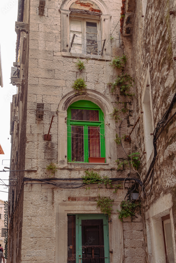 Beautiful old architecture of Split, Croatia
