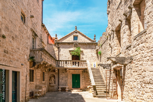 Building of Korcula town museum  Croatia