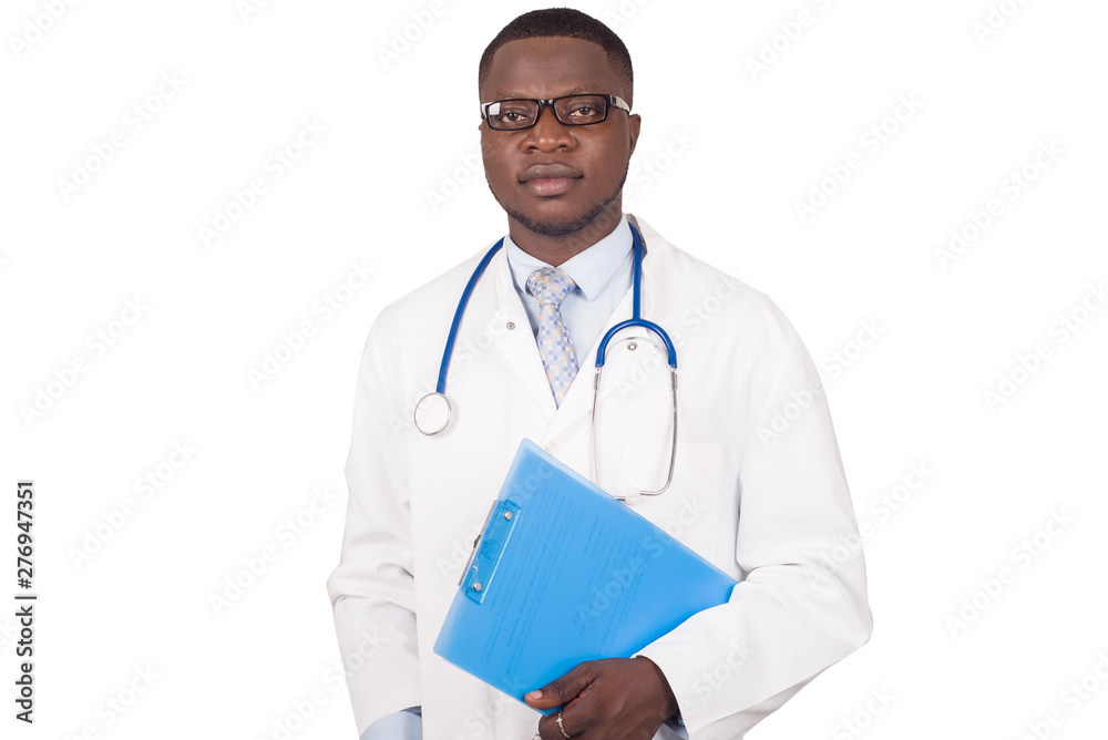 Portrait of professional doctor with a happy expression. Portrait of professional doctor with a happy expression.