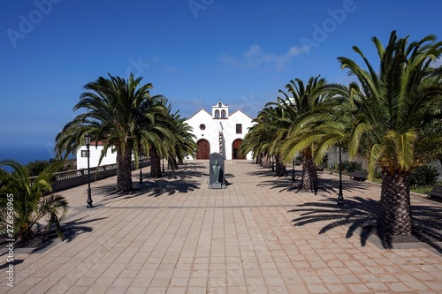 Iglesia Nuestra Senora de La Luz church, Santo Domingo de Garafia, La Palma, Canary Islands, Spain, Europe photo