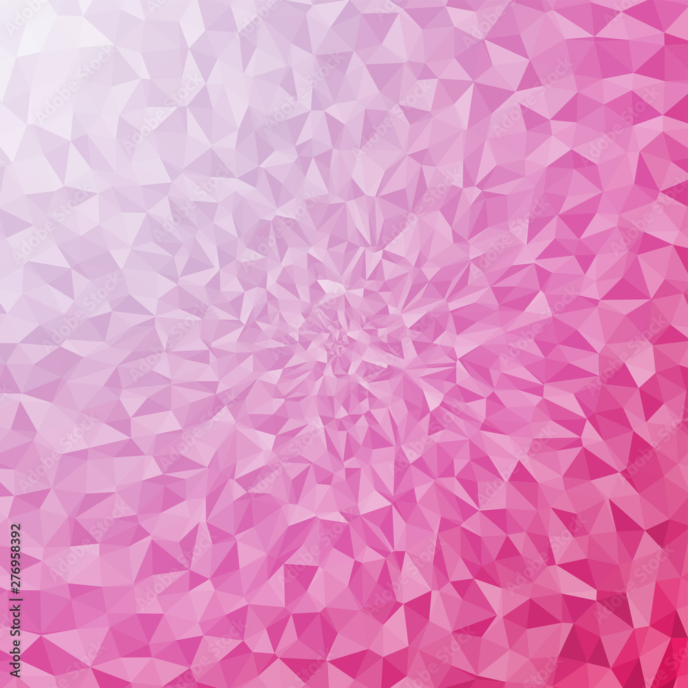 Abstract Delaunay Voronoi trianglify Generative Art background illustration