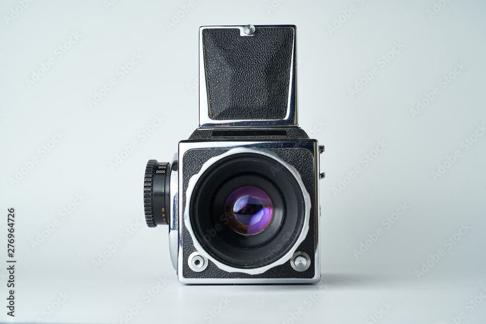 Old school medium format film camera 