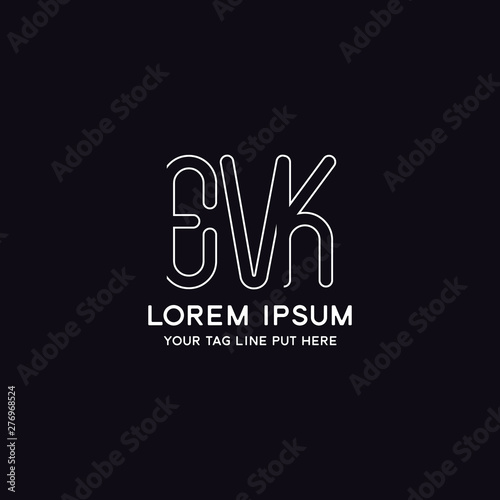 EVK-LETTER LOGO photo