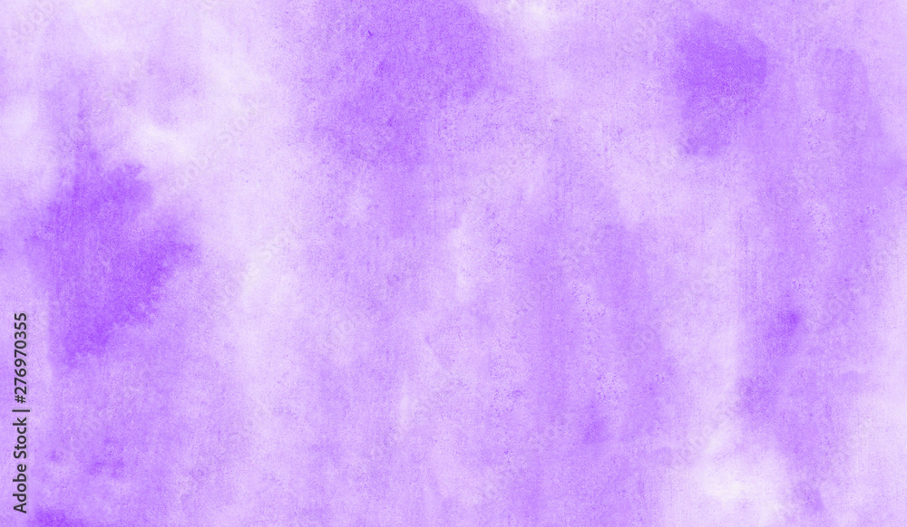 Violet gradient water color stained paper texture background. Soft smeared gentle light purple abstract watercolor illustration for aquarelle card design, vintage template Violet gradient water color stained paper texture background. Soft smeared gentle light purple abstract watercolor illustration for aquarelle card design, vintage template