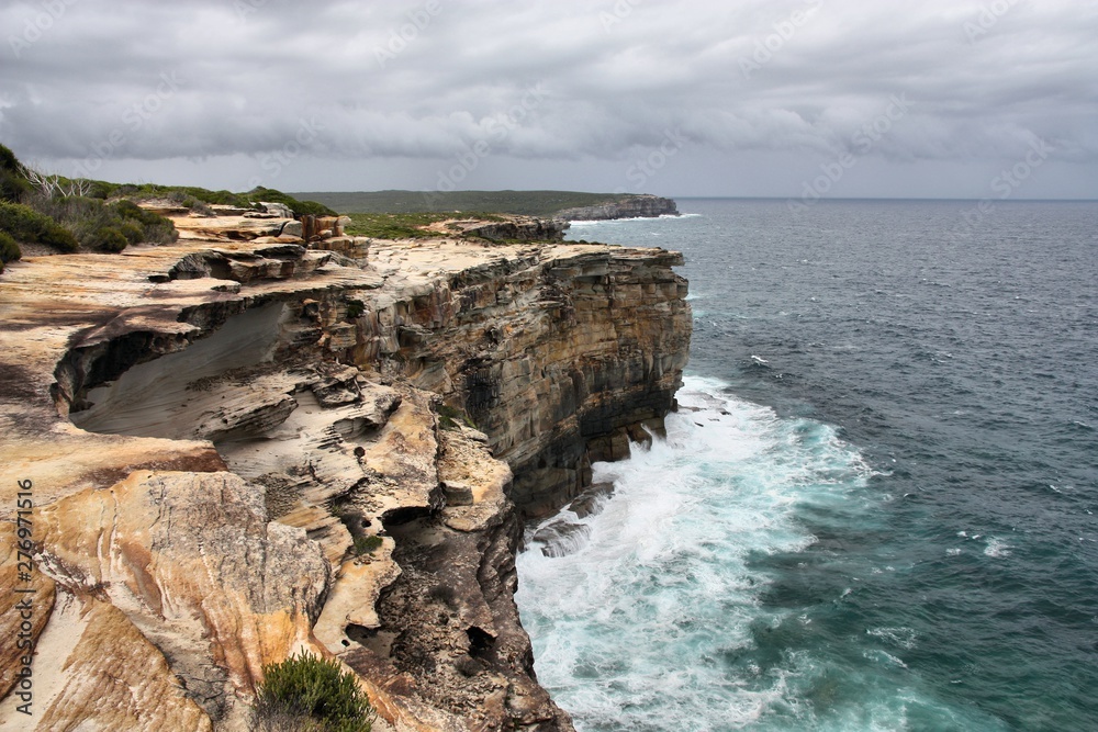 Australia rock cliffs