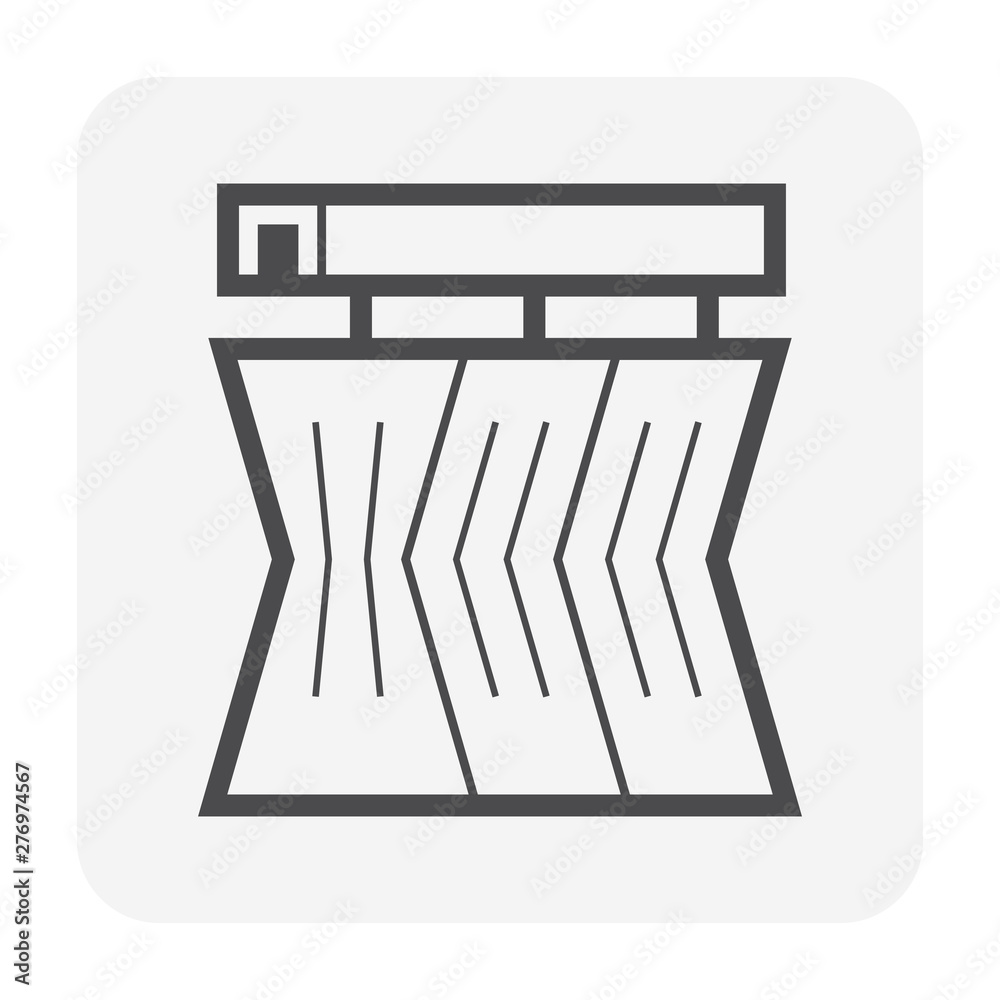 curtain blind icon curtain blind icon