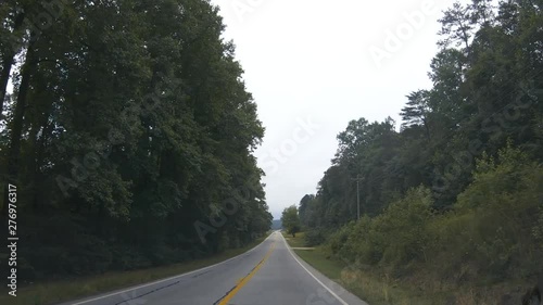 Drive Plate-Crossing Chattahoochee River bridge Georgia-pov forward photo