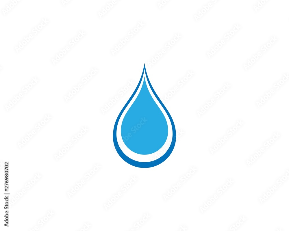 water drop Logo Template vector illustration design water drop Logo Template vector illustration design