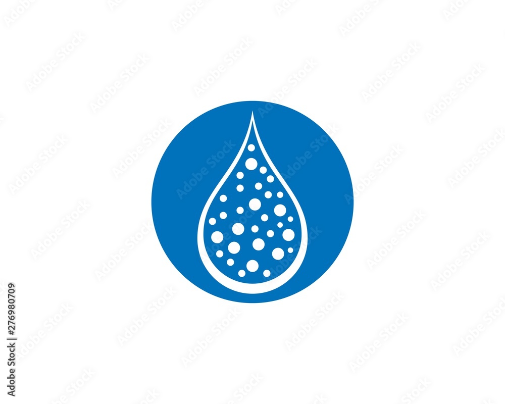 water drop Logo Template vector illustration design water drop Logo Template vector illustration design