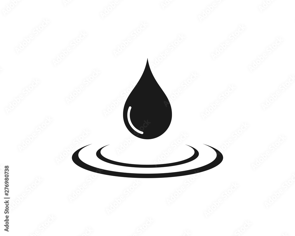 water drop Logo Template vector illustration design water drop Logo Template vector illustration design