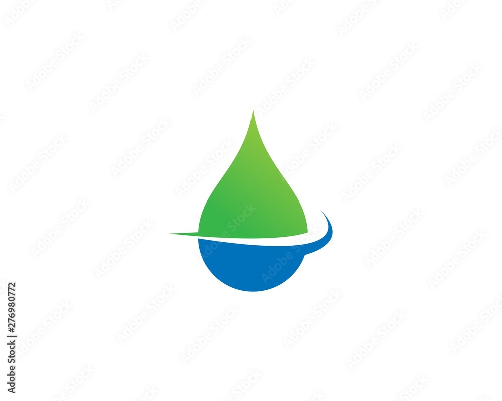 water drop Logo Template vector illustration design water drop Logo Template vector illustration design