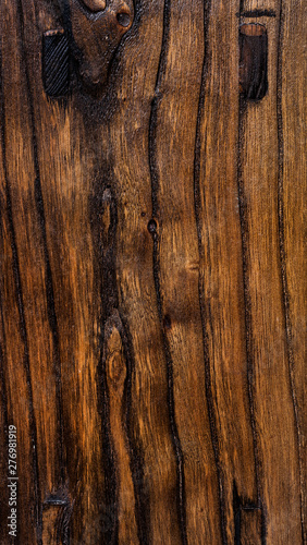 Close-up shot of wood.