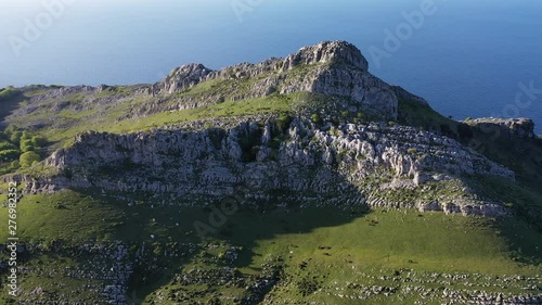 Beech forest in autumn, Cerredo Mountain, Montaña Oriental Costera, Cantabrian Sea, Castro Urdiales, Cantabria, Spain, Europe photo