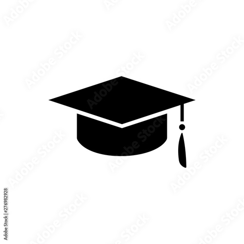 Graduation Cap symbol icon vector illustration
