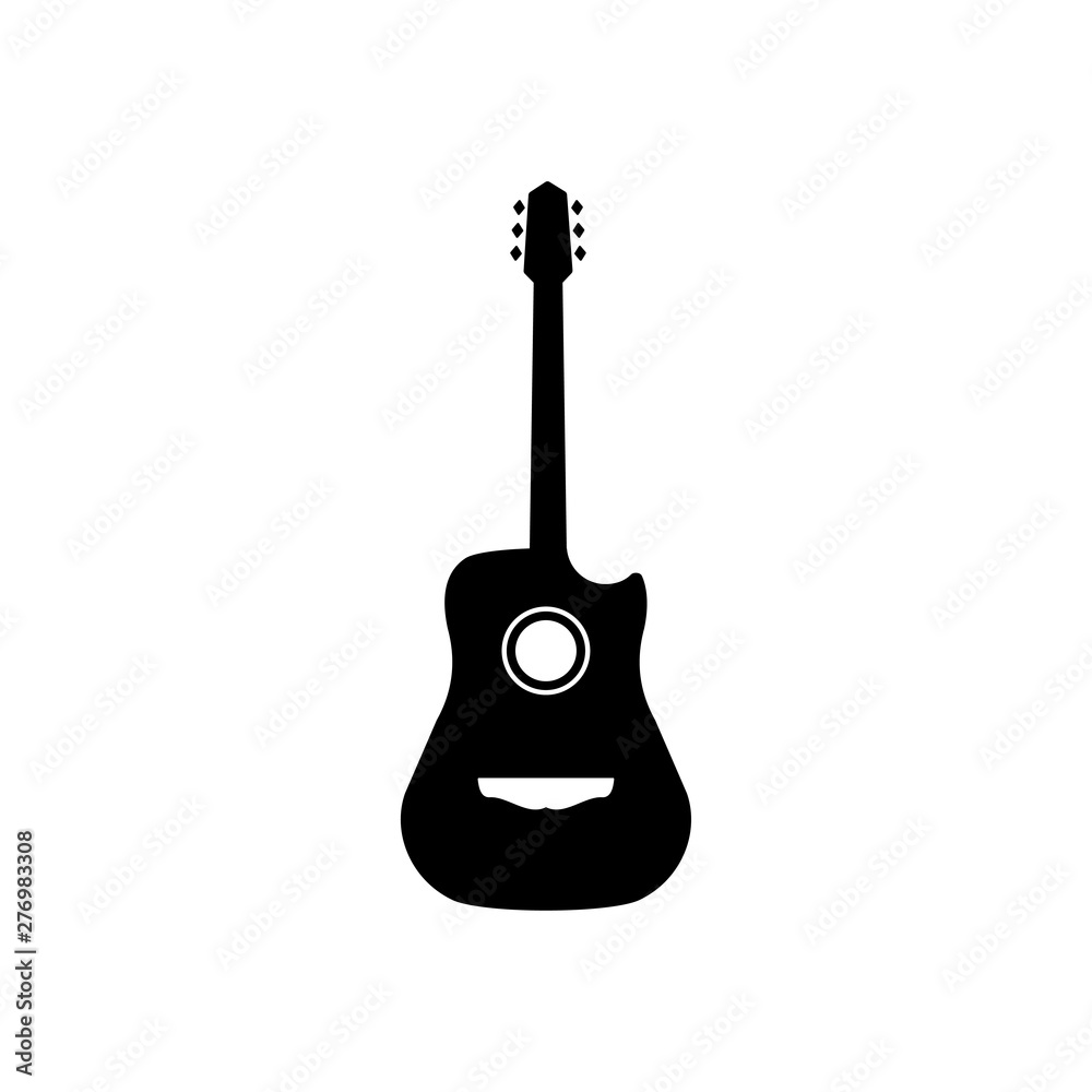 Fototapeta premium Guitar symbol icon vector illustration