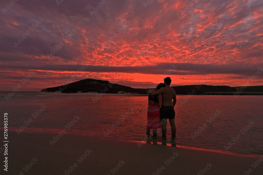 What a stunning sunset my darling What a stunning sunset my darling