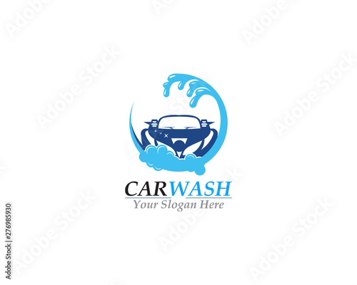 Car Wash business logo template